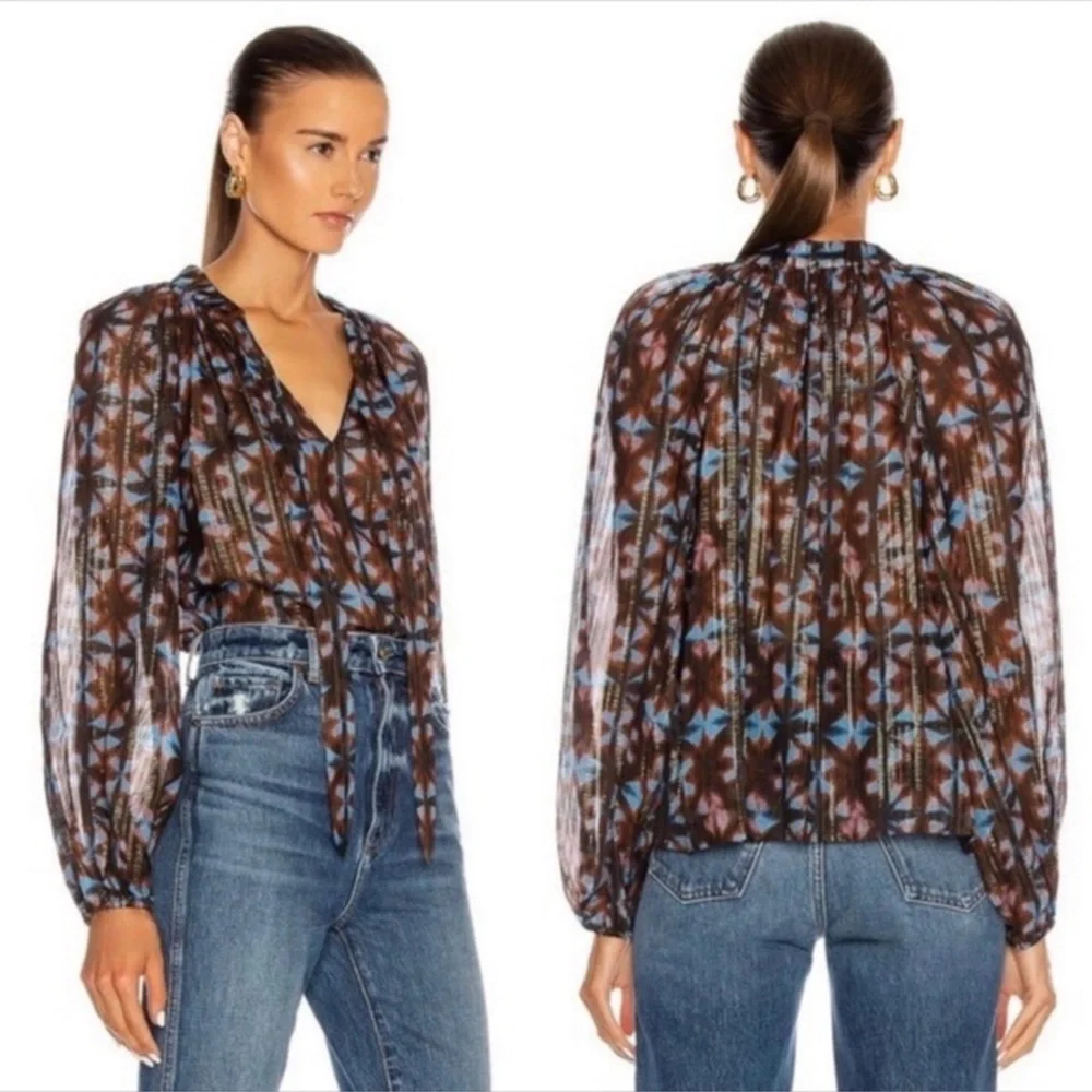 Ulla Johnson Luna Blouse Top Sz 0